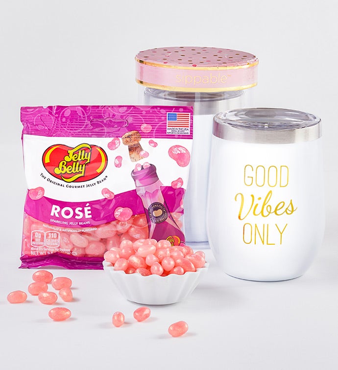 Sippable™ Good Vibes Tumbler Cup with Gummies